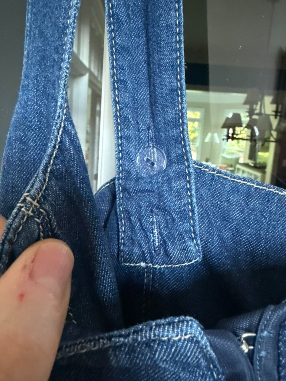 Reformation Jeans Tagliatelle Denim Midi Dress - Barely Worn! - Picture 4 of 6